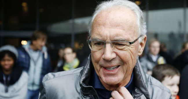 Beckenbauer, rüşvet iddiaları hakkında konuşmalı