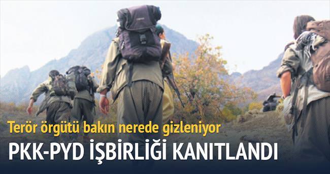 PYD’den PKK’ya silah ve sığınak
