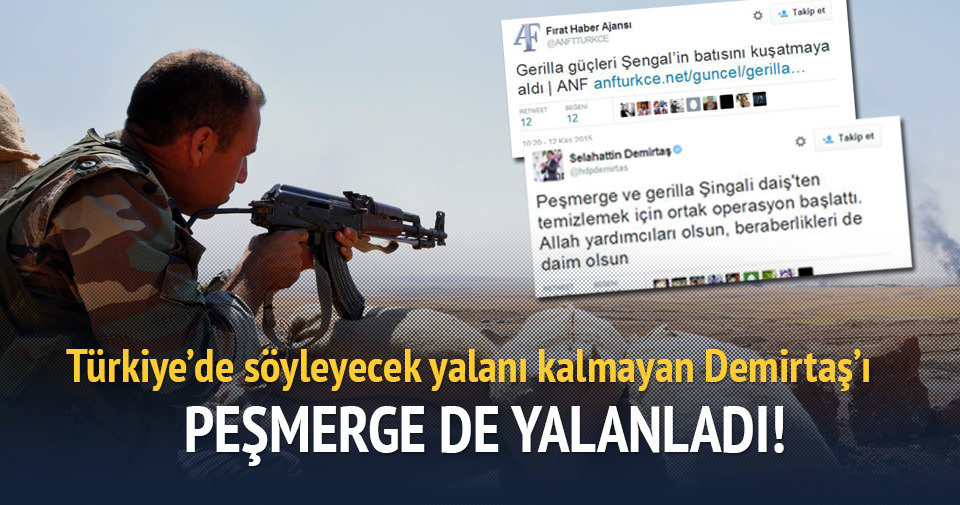 PKK’lı teröristler ve medyası, Sincar’da rezil oldu