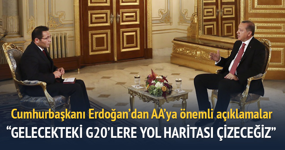 Erdoğan: Antalya Zirvesi gelecekteki G20’lere yol haritası çizecek