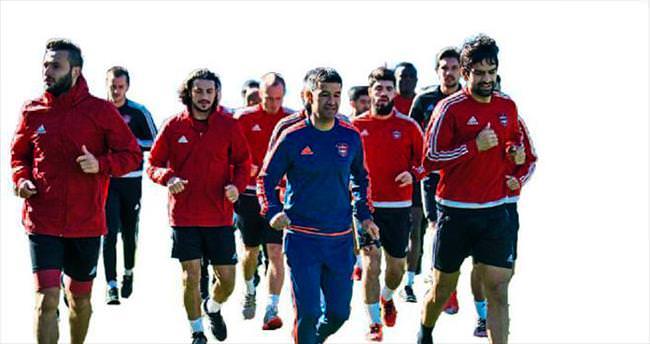 Gaziantepspor’da Başakşehir maçı hazırlıkları sürüyor