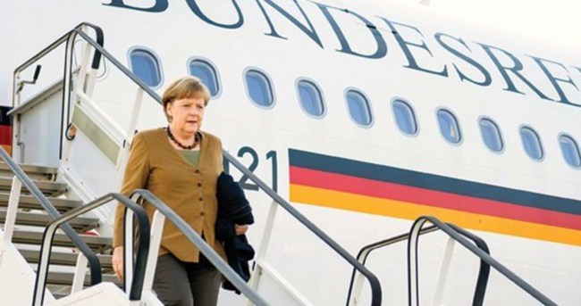 Almanya Başbakanı Merkel, Antalya’ya geldi