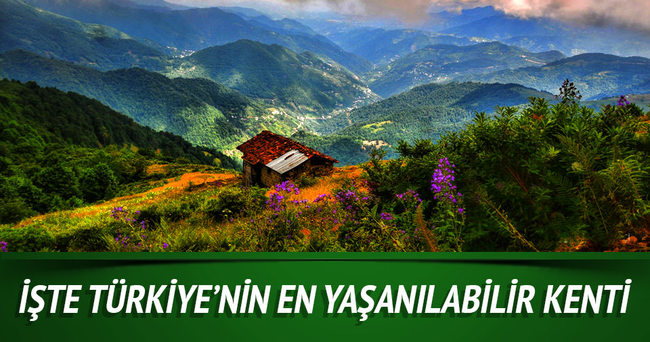 Trabzon, Türkiye’nin en yaşanılabilir kenti