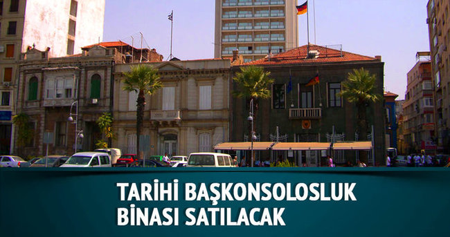 Almanya’nın İzmir’deki tarihi başkonsolosluk binası satılacak