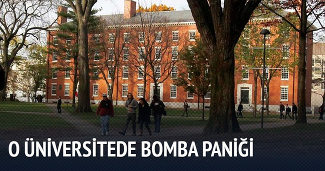 Harvard Üniversitesi’ne bomba paniği