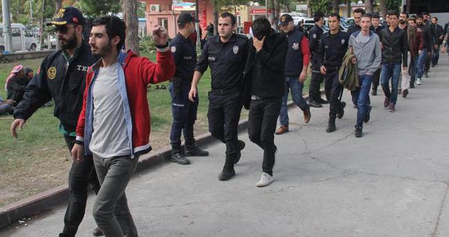 PKK’ya yönelik operasyonda 20 şüpheliden 5’i tutuklandı