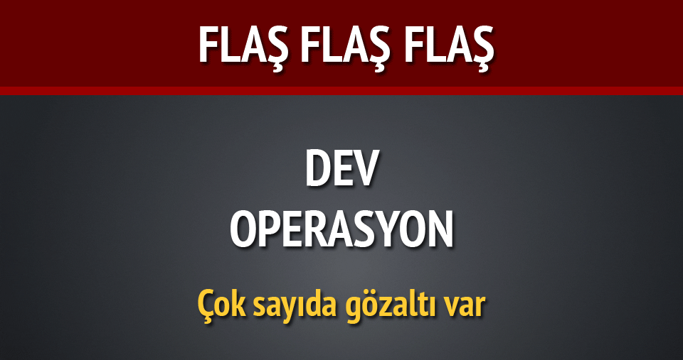 İzmir’de terör operasyonu: 11 gözaltı