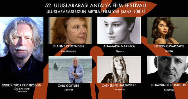 52. Uluslararası Antalya Film Festivali Uluslararası Yarışma Jürisi Belli Oldu