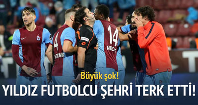 Trabzonspor’da Medjani şehri terk etti