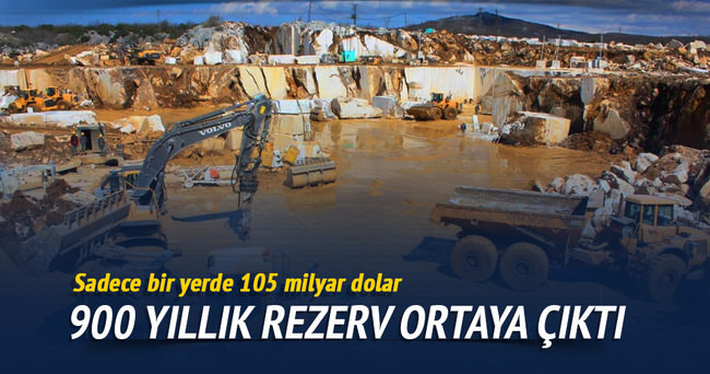 Bursa’da 900 yıllık mermer rezervi ortaya çıktı