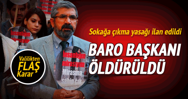 Diyarbakır’da baro açıklaması sırasında çatışma çıktı
