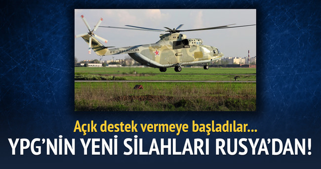 Rusya YPG’ye silah indirdi