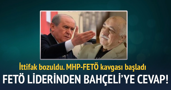 Fethullah Gülen Bahçeli’nin açıklamalarına cevap verdi