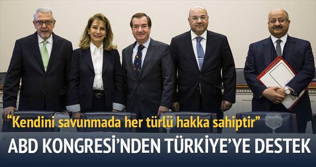 ABD Kongresi’nden Türkiye’ye destek