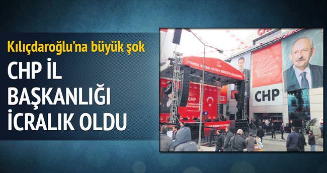 CHP İstanbul İl Başkanlığı icralık