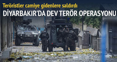 Diyarbakır’da dev terör operasyonu