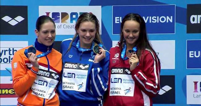 Avrupa Kısa Kulvar Yüzme Şampiyonası’nda Güneş 2 Madalya Kazandı
