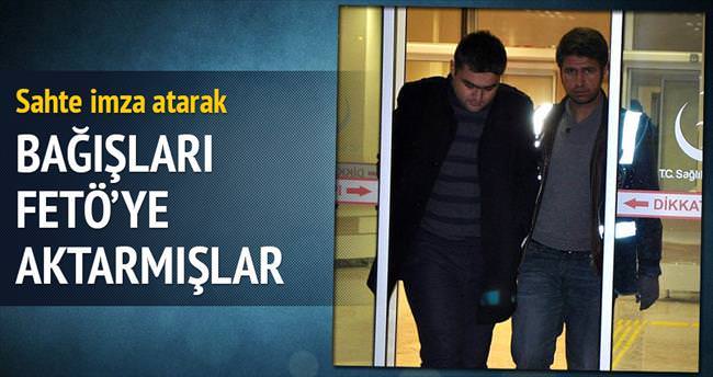 Bağışları ve arsaları FETÖ’ye aktarmışlar