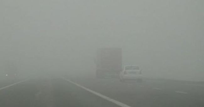 Bursa-Ankara karayolunda yoğun sis
