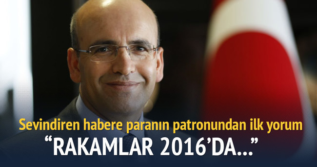 Mehmet Şimşek: Büyüme 2016 çok daha iyi olacak