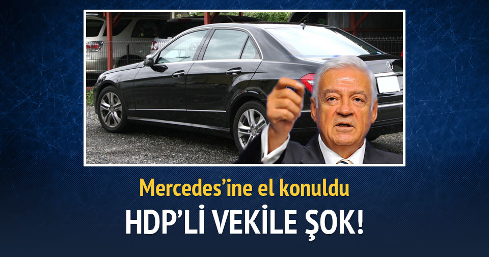 HDP’li milletvekiline Mercedes şoku