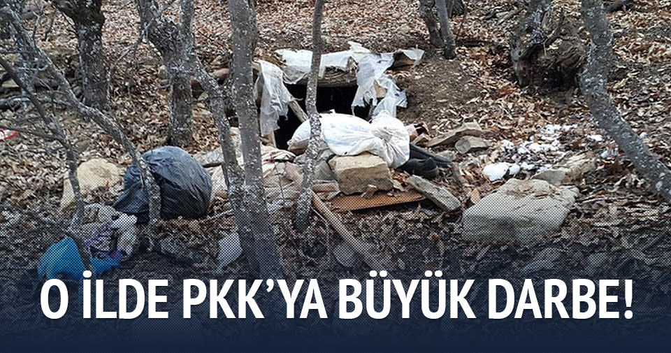 Bingöl’de terör örgütü PKK’ya ait 26 sığınak imha edildi