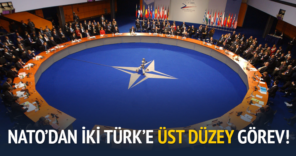 NATO’da iki Türk’e yeni görev
