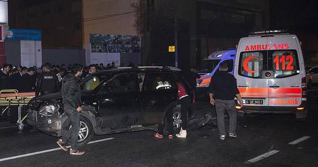 Polislerden kaçan sürücü 9 kişiyi yaraladı