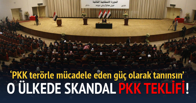 O ülkede skandal PKK teklifi!