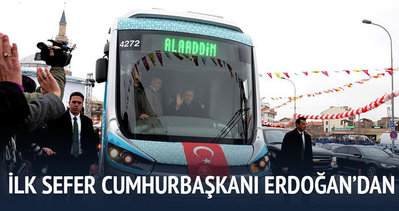 İlk sefer Cumhurbaşkanı Erdoğan’dan