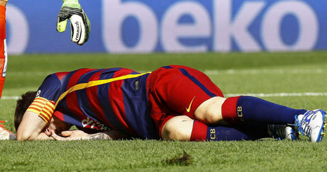 Barcelona’da Messi şoku