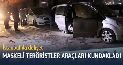 İstanbul’da altı araç kundaklandı
