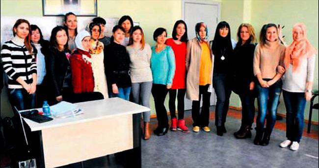 Yabancı gelinler Türk kültürünü öğreniyor