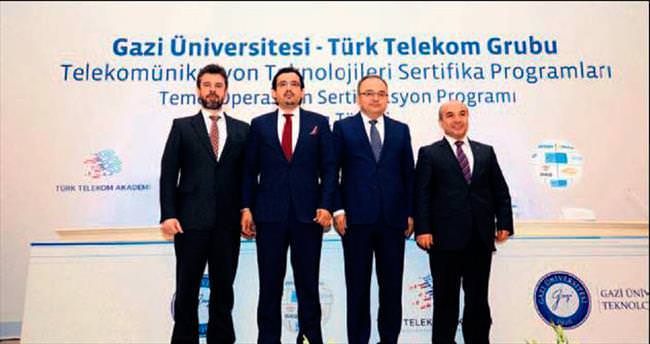 Türk Telekom Grubu ile Gazi nitelikli eleman yetiştirecek