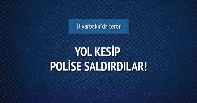 Diyarbakır’da polise silahlı saldırı: 1 yaralı