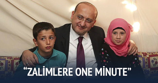Akdoğan:Zalimlere One Minute