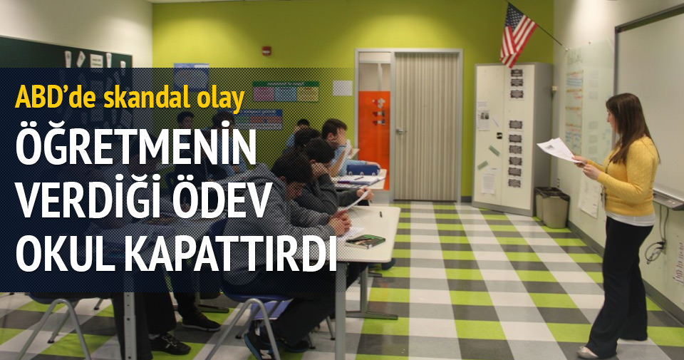 Arapça ev ödevi okulları kapattırdı Son Dakika Haberler