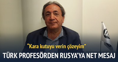 Türk profesörden Rusya’ya net mesaj