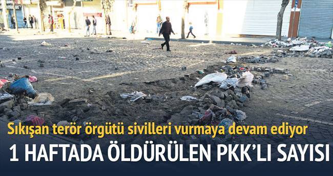 18 PKK’lı öldürüldü