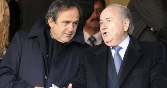 Platini ve Blatter’e büyük şok!