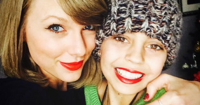 Taylor Swift’ten kanser hastası hayranına sürpriz