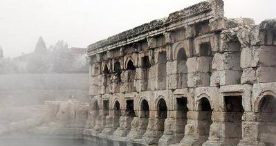 Tarihi Roma hamamına tanıtım filmi çekildi