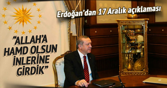 Cumhurbaşkanı Erdoğan Külliye’de konuştu