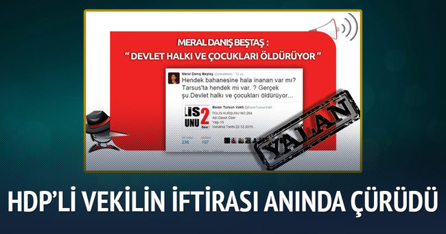 HDP’li vekili iddiasını rapor çürüttü
