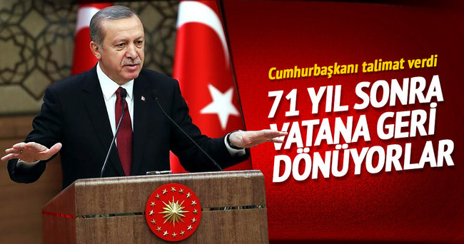 Cumhurbaşkanı talimat verdi, Ahıska Türkleri vatana kavuşuyor