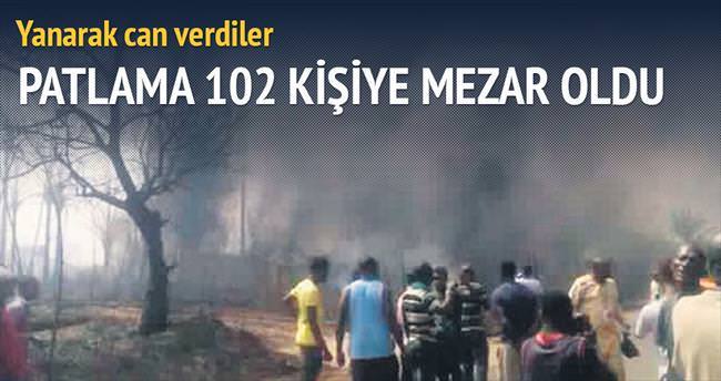 Tüp kuyruğunda bütan gazı patlaması: 102 ölü