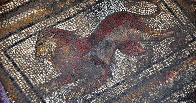 Osmaniye’de Roma dönemine ait mozaik bulundu