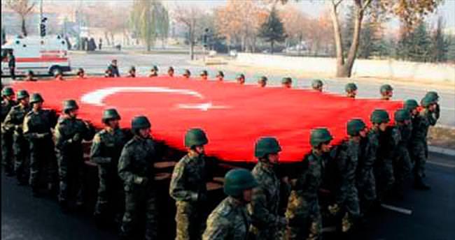 Asker ata için Ankara’da koştu