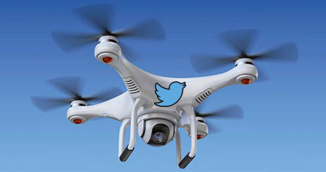 Twitter’dan drone atağı