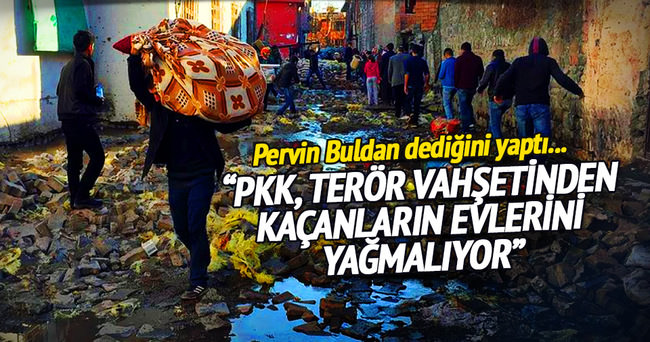 PKK halkın malına çöküyor!
